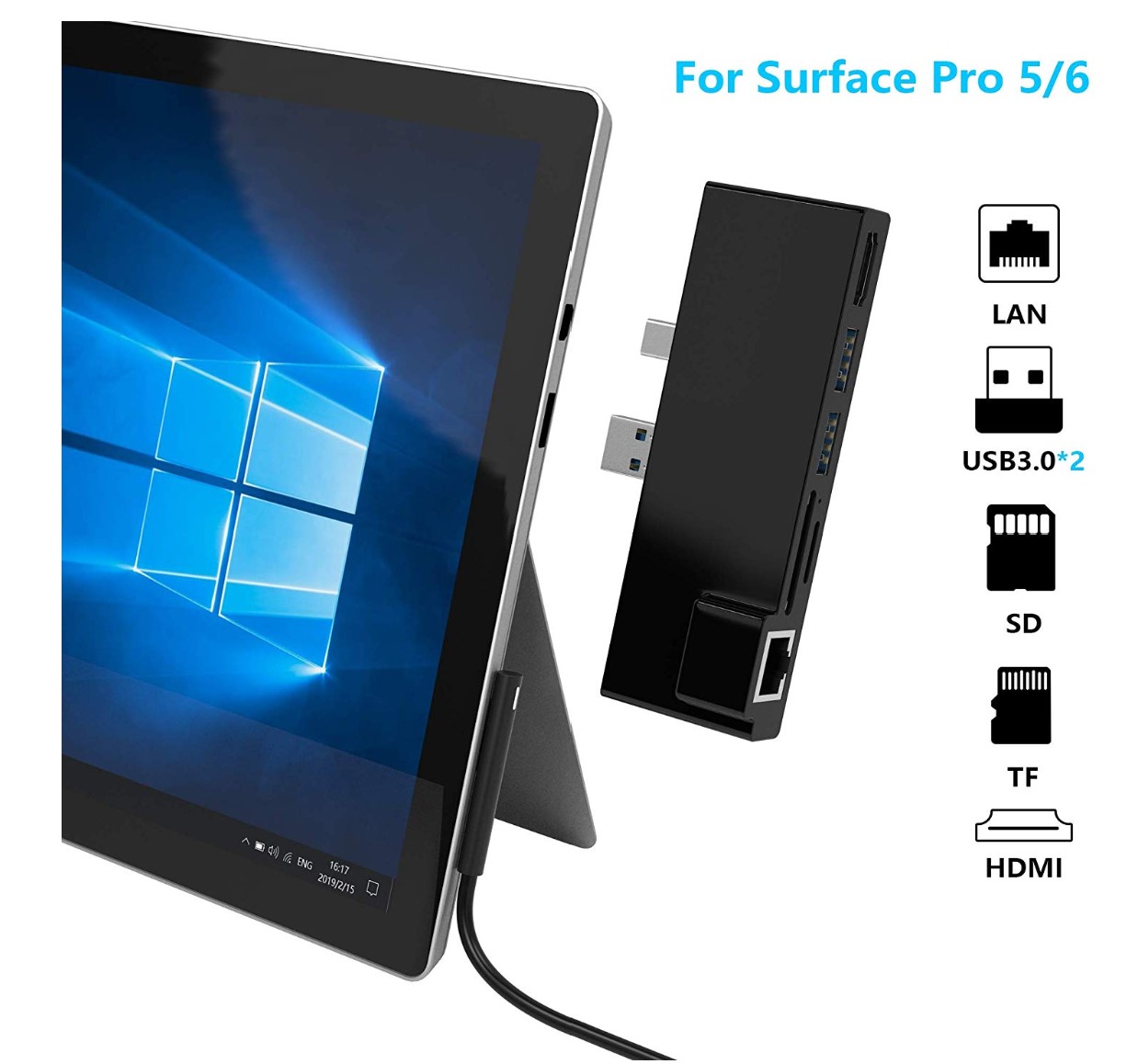 Surfaceinside Gadget Check Cateck Microsoft Surface Pro 5 6 Usb Hub